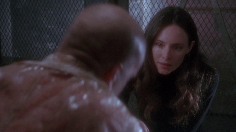 Bruce Willis and Madeleine Stowe in 12 Monkeys