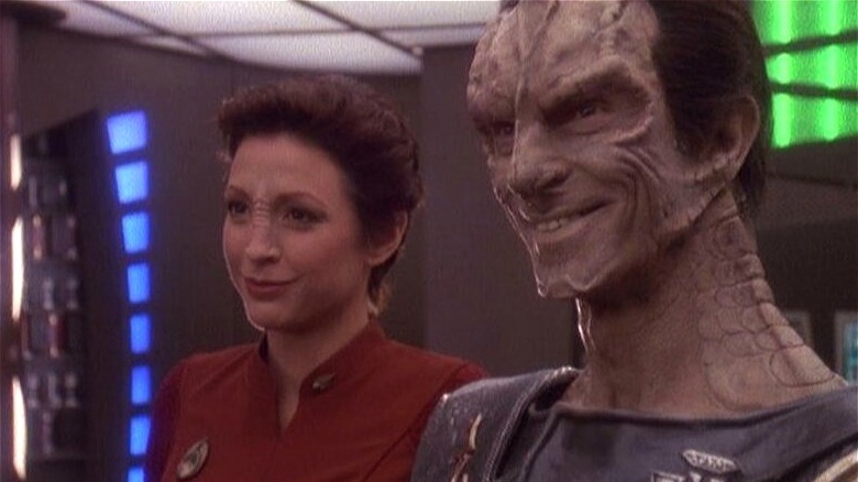 Kira and Dukat see Sisko