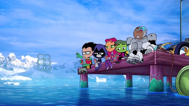 The Teen Titans of "Teen Titans Go! To the Movies"