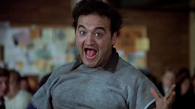 John Belushi yelling