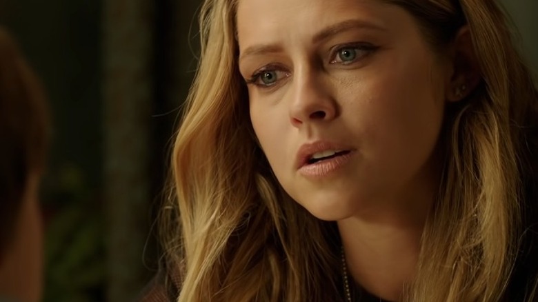 Teresa Palmer lips parted