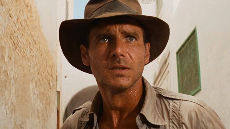 Indiana Jones looking concerned