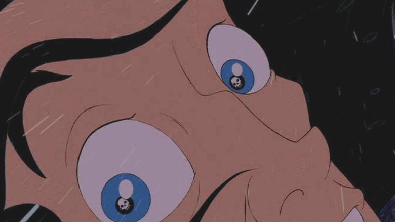 Gaston's eyes from "Beauty and the Beast"