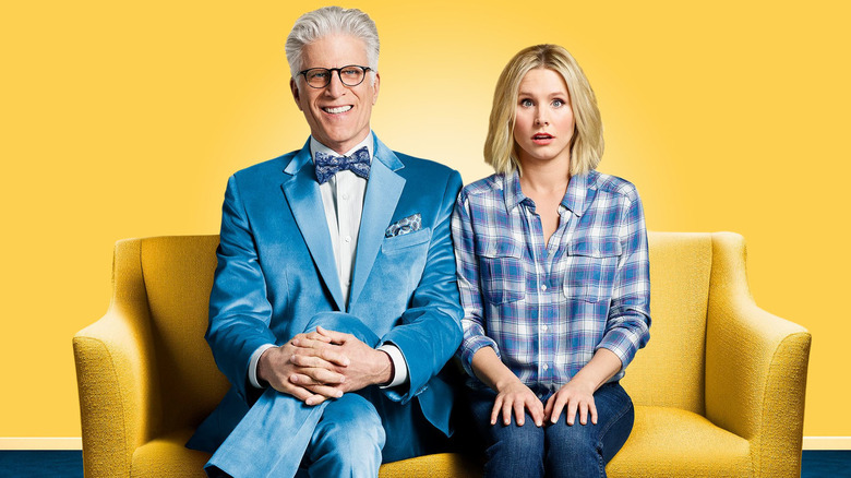 Ted Danson and Kristin Bell 