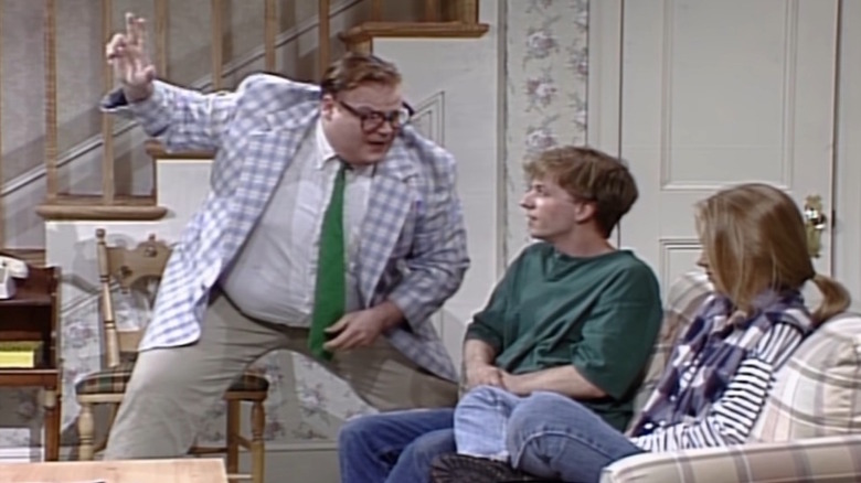 David Spade, Chris Farley, Christina Applegate