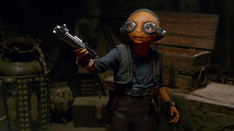 Maz Kanata lightsaber