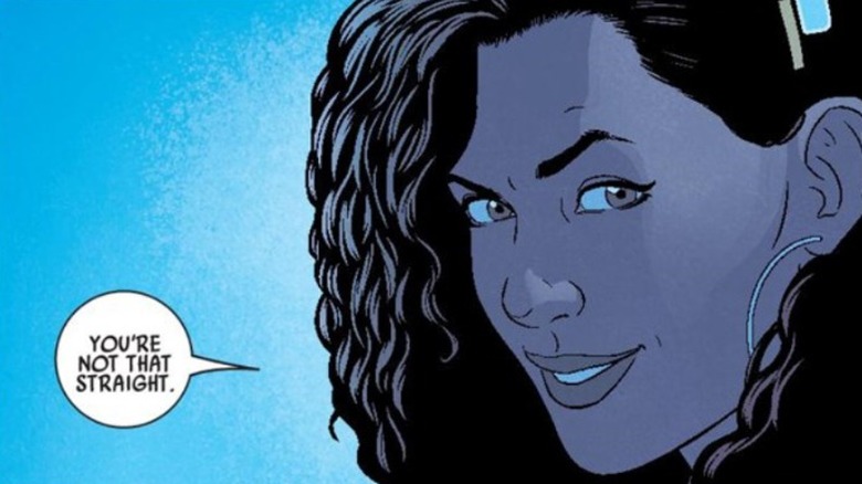 America Chavez teasing Kate.