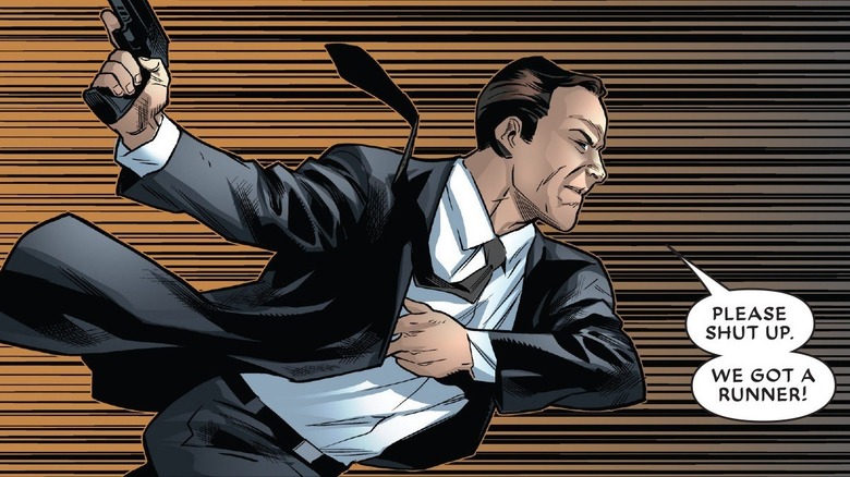 Phil Coulson running