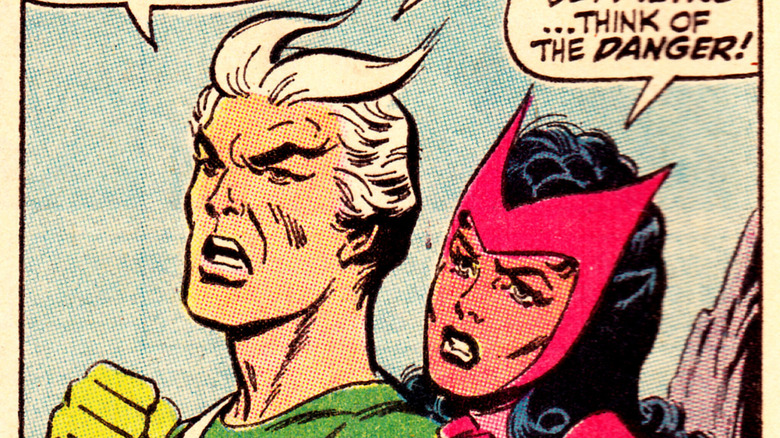 Quicksilver and Scarlet Witch