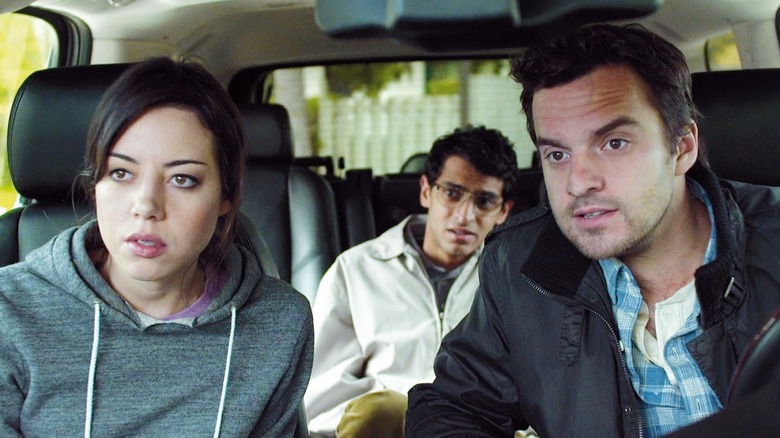 The cast of "Safety Not Guaranteed"