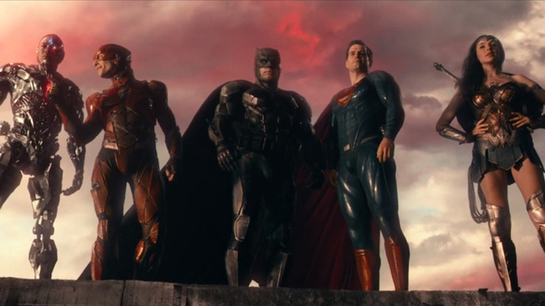 Justice League team assembled 