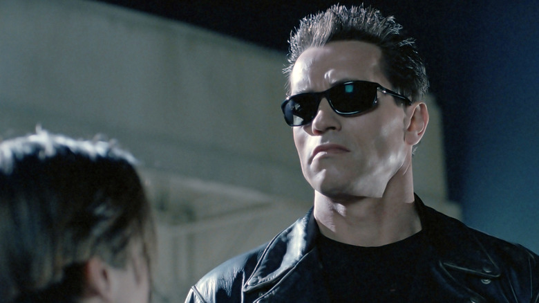 The Terminator gets a talking to