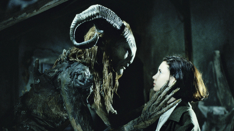 Pan's Labyrinth's hero confronts a monster