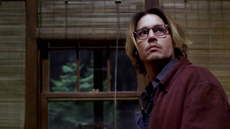Johnny Depp in cabin