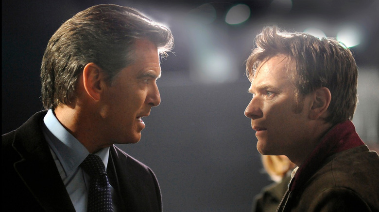 Pierce Brosnan questions Ewan McGregor