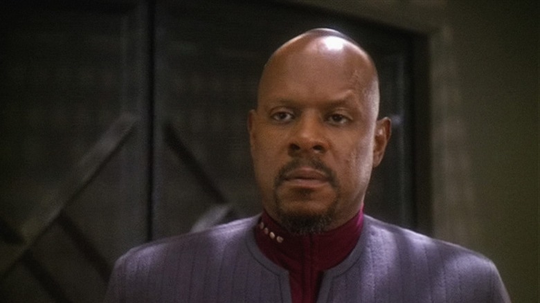 Captain Benjamin Sisko commands Deep Space Nine