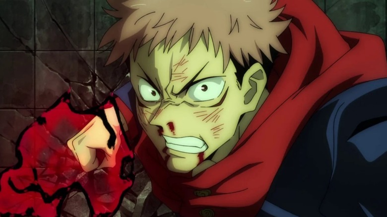 Yuji Itadori punch Jujutsu Kaisen