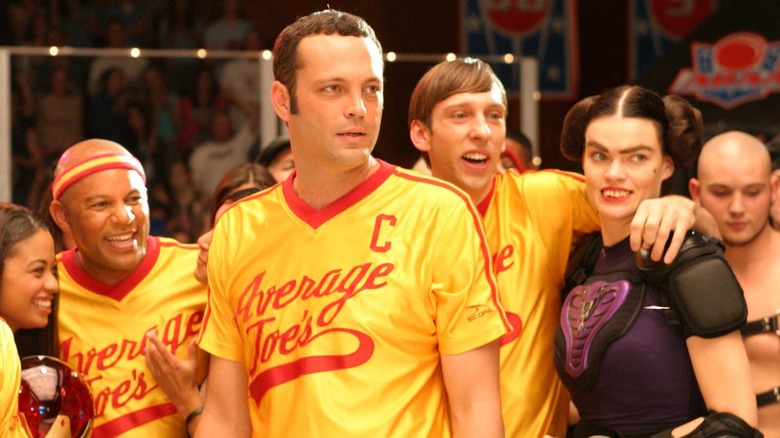 The team in "Dodgeball"