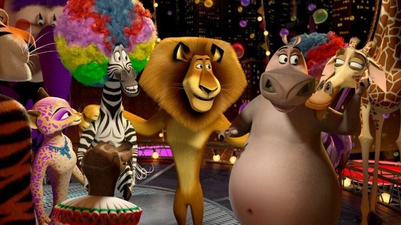 Madagascar 3: Europe's Most Wanted Animals at the circus