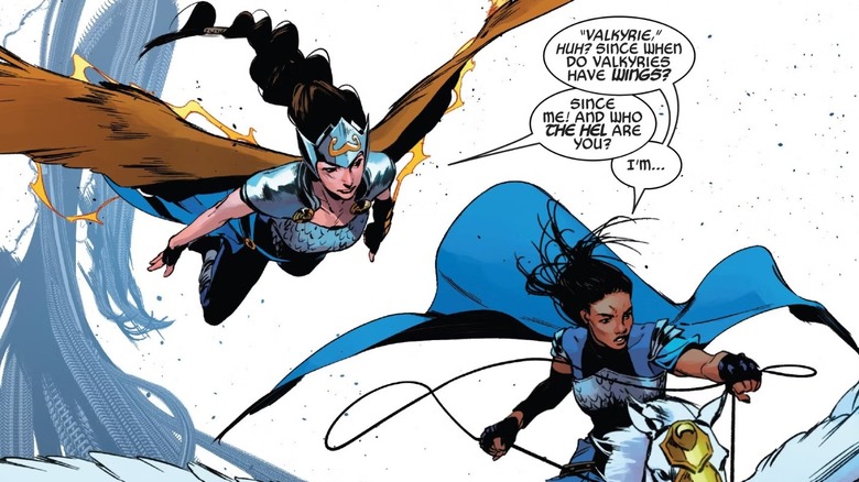 Marvel's Return of the Valkyries Rūna and Jane Foster