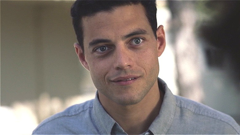 Rami Malek smiling slightly in Short Term 12