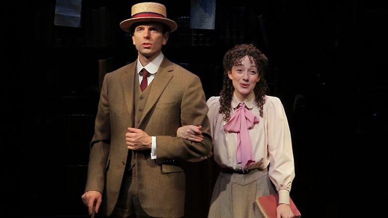 Megan McGinnis and Adam Halpin in Daddy Long Legs The Musical