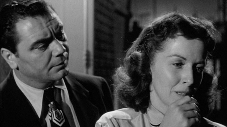 Ernest Borgnine and Betsy Blair in "Marty"