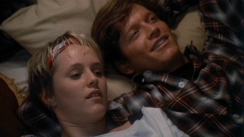 Mary Stuart Masterton and Eric Stoltz in SOME KIND OF WONDERFUL
