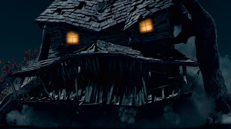 The titular monster house of "Monster House"