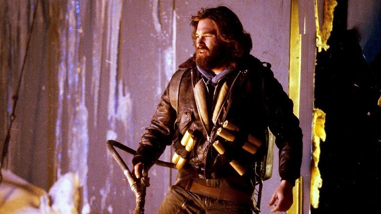 Kurt Russell's MacReady, searching for the Thing