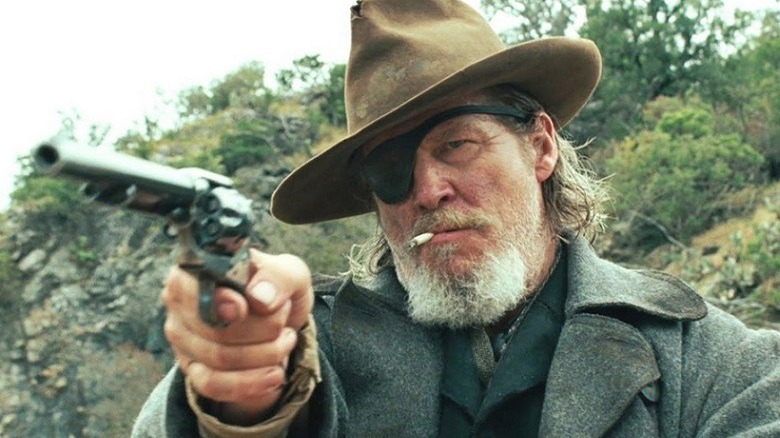 Jeff Bridges as Rooster Cogburn