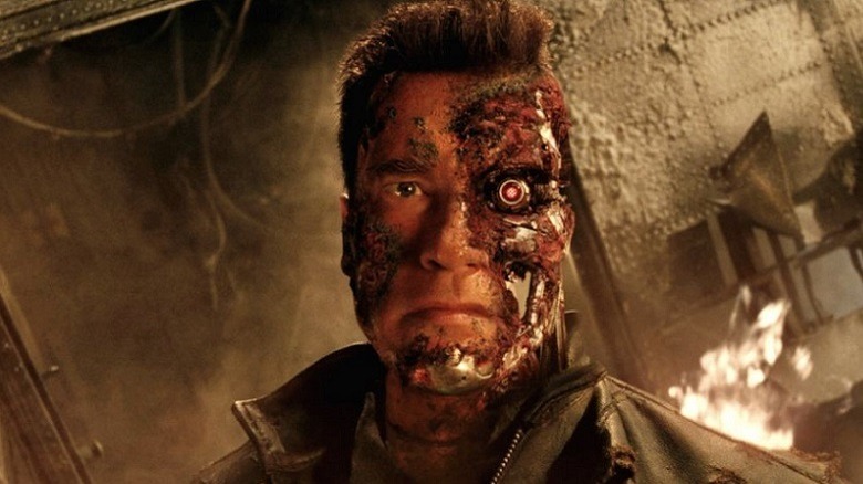 Arnolds Terminator has had better days