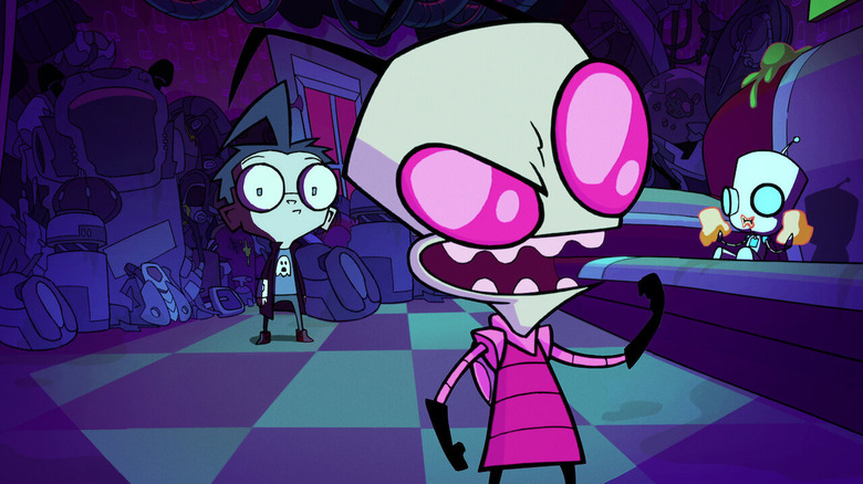 Invader Zim makes a scheme