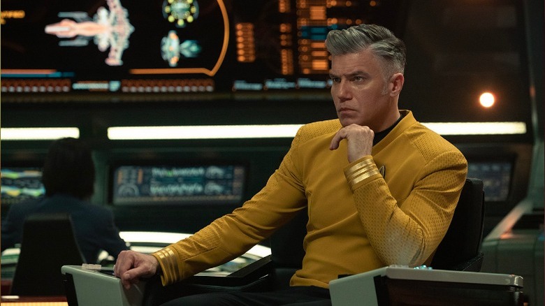 Captain Christopher Pike captain's chair