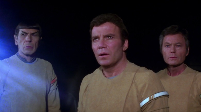 Spock Kirk and McCoy in awe