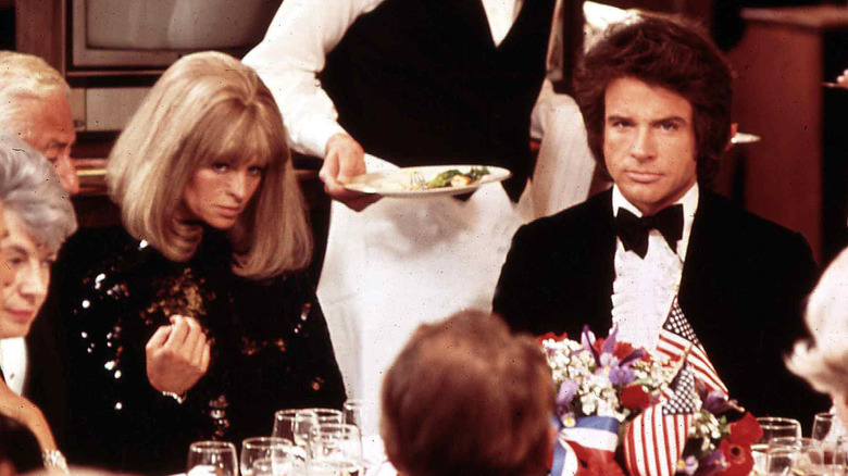 Julie Christie and Warren Beatty