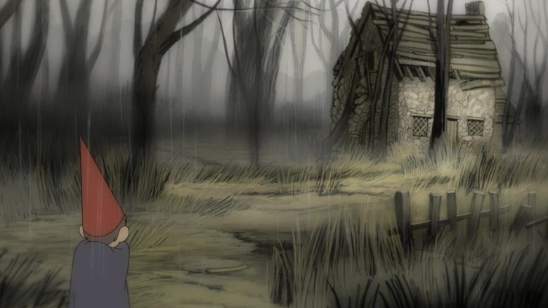 Wirt approaches a cottage