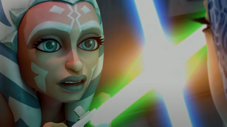 Ahsoka fights Barriss