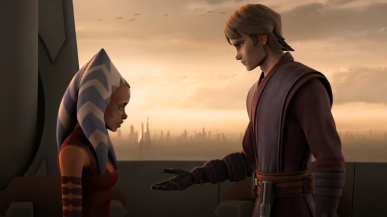 Ahsoka and Anakin talk