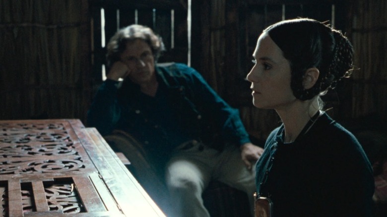 Harvey Keitel as George Baines and Holly Hunter as Ada McGrath in The Piano