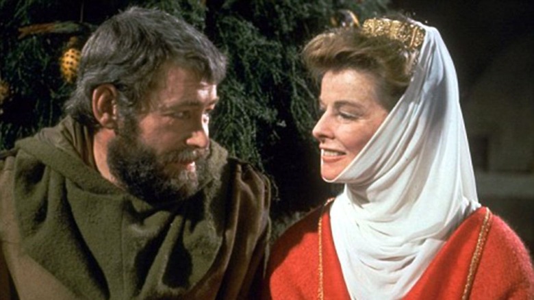 Peter O'Toole and Katharine Hepburn in "The Lion in Winter"