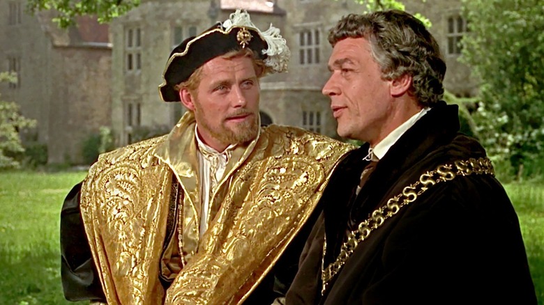 Robert Shaw and Paul Scofield in "A Man For All Seasons"