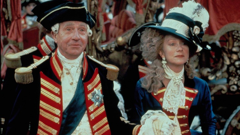 Nigel Hawthorne and Helen Mirren in "The Madness of King George"