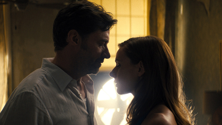 Hugh Jackman and Rebecca Ferguson