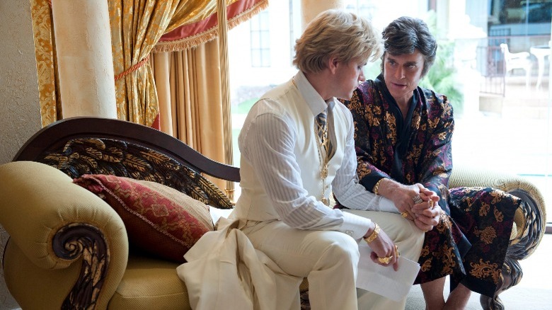 Michael Douglas and Matt Damon in "Behind the Candelabra"