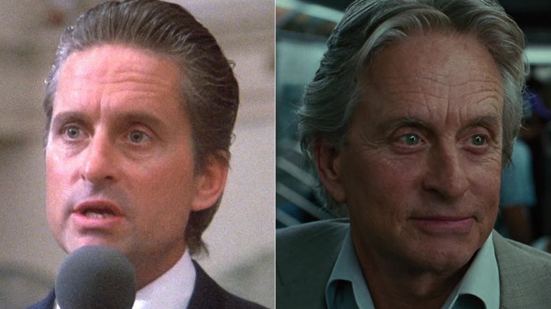 Gordon Gekko in Wall Street (1987) and Wall Street: Money Never Sleeps (2010)