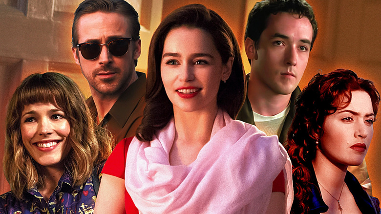 Rachel McAdams as Mary, Ryan Gosling as Sebastian, Emilia Clarke as Louisa, John Cusack as Lloyd Dobler, and Kate Winslet as Rose