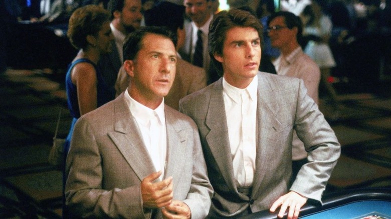 Dustin Hoffman and Tom Cruise