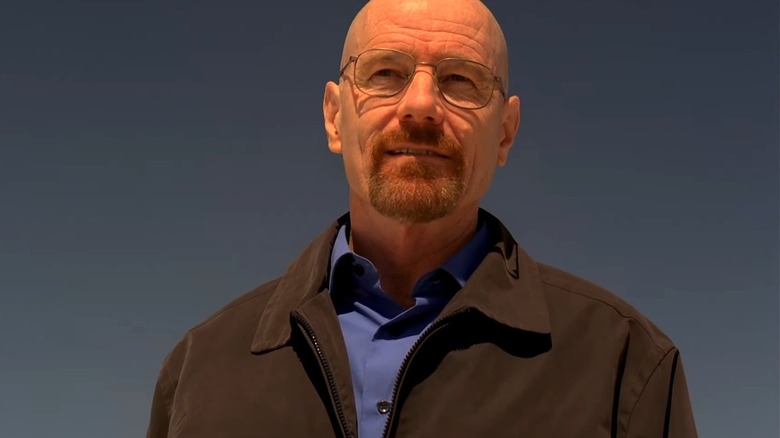 Bryan Cranston as Walter White staring ahead in Breaking Bad