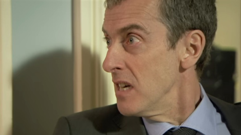 Peter Capaldi as Malcolm Tucker on The Thick of It